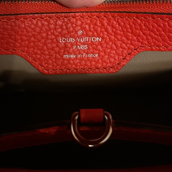 Prelove very good condition LV cappuccine leather handbag - Picture 11 of 12